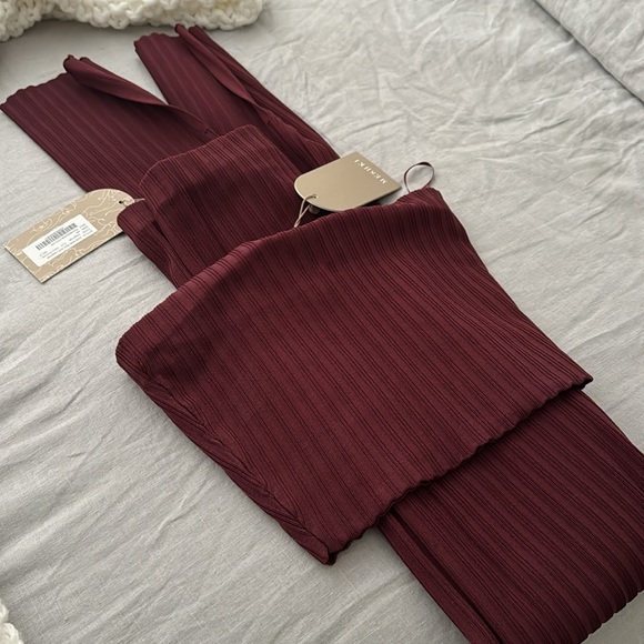Meshki burgundy set XS - Picture 3 of 3